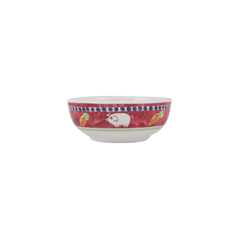 Vietri Melamine Campagna Porco Olive Oil Bowl