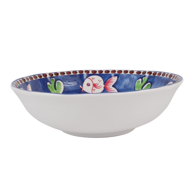 Vietri Melamine Campagna Pesce Large Serving Bowl