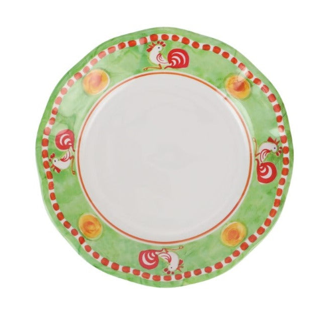 Vietri Melamine Campagna Gallina Dinner Plate