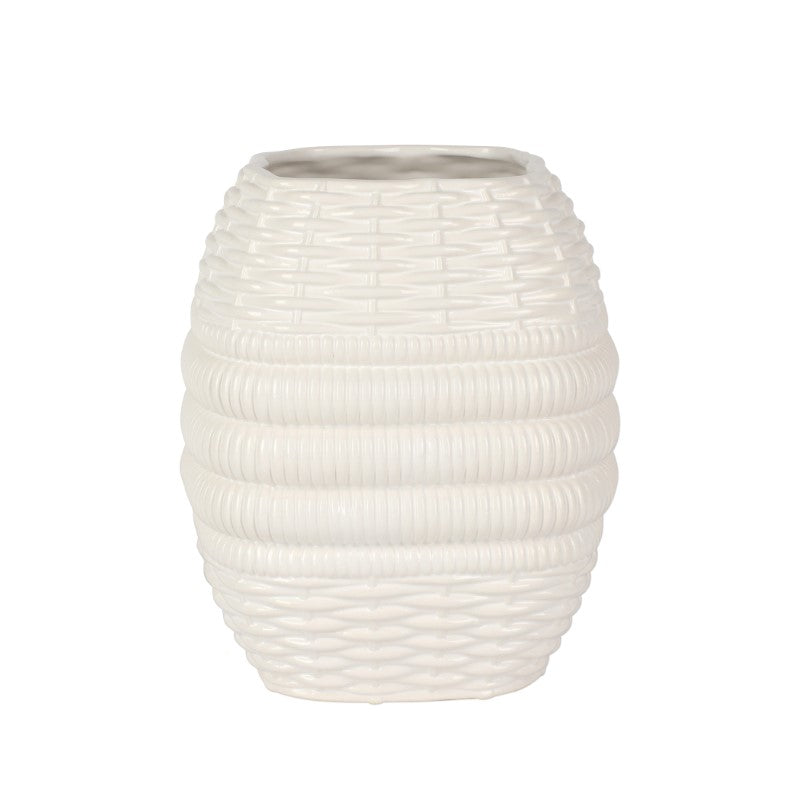 Vietri Tessere Basketweave Large Vase