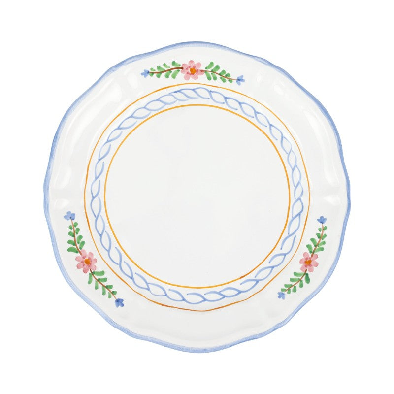 Vietri Bella Rosa Dinner Plate
