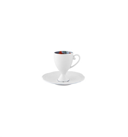 Duality Coffee Cup and Saucer, Set of 4