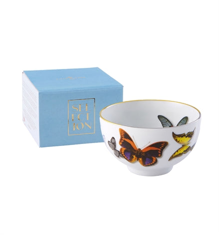 Butterfly Parade Rice Bowl, Set of 4