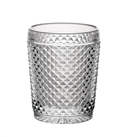 Vista Alegre Bicos Clear Double Old Fashioned, Set of 4