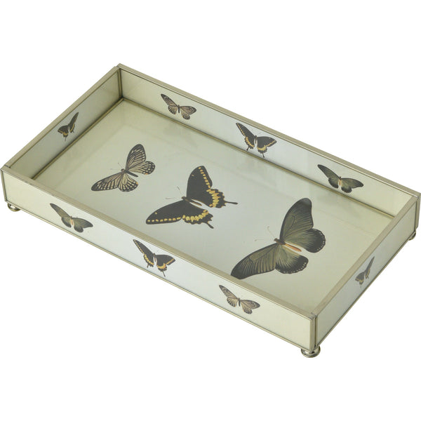 Glass Valet Tray, Chrysalis