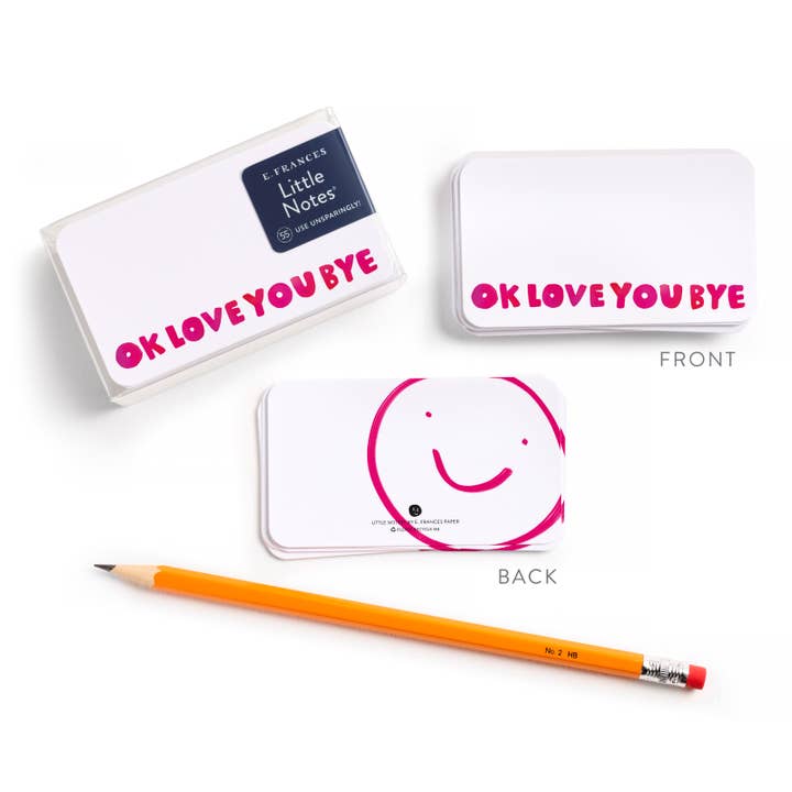 Okloveyoubye Little Notes®, 55 Count