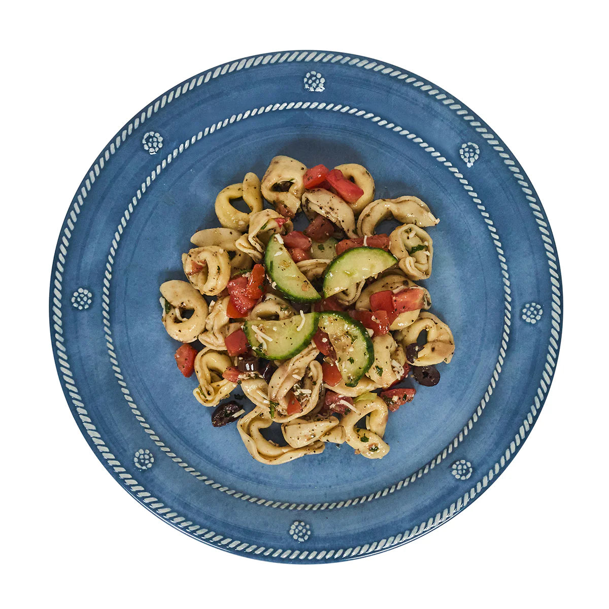 Juliska Berry & Thread Melamine Dinner Plate, Ocean
