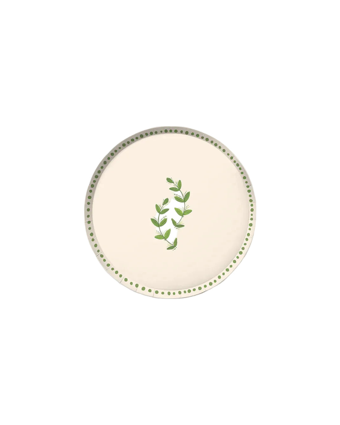Verde Duet Hors d'Oeuvres Paper Plate Set