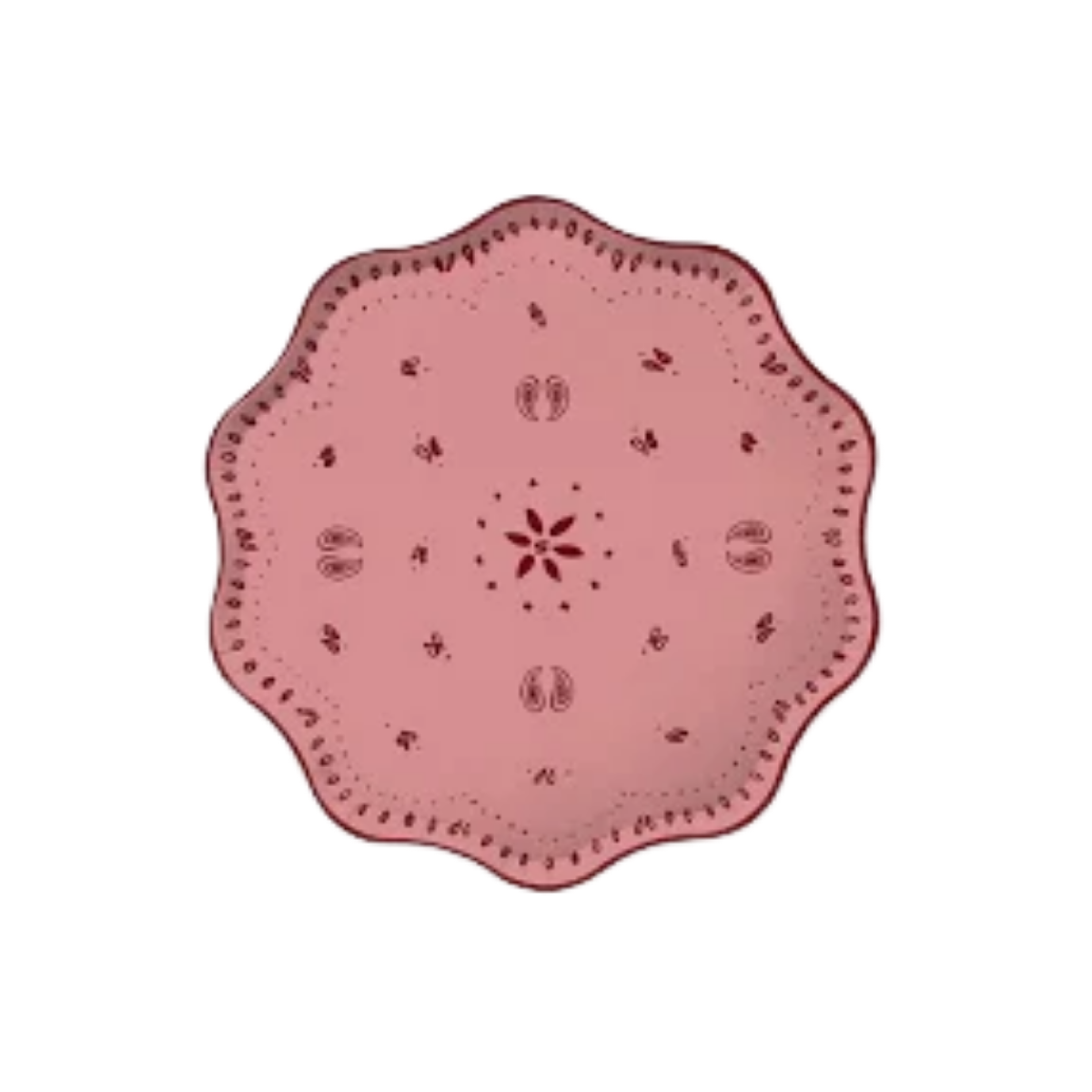 Rodeo Dessert Plate Set, Blush