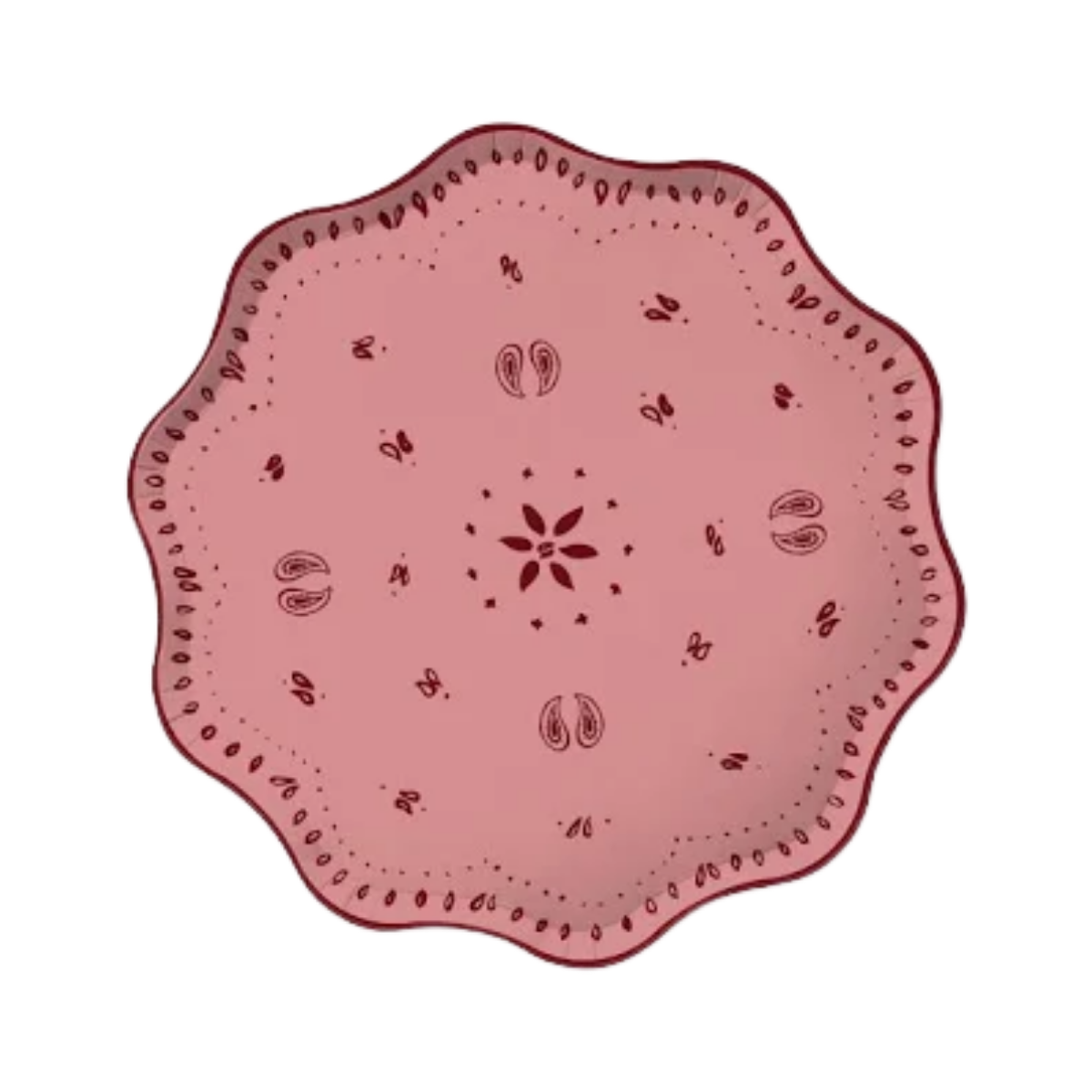 Rodeo Dinner Plate Set, Blush