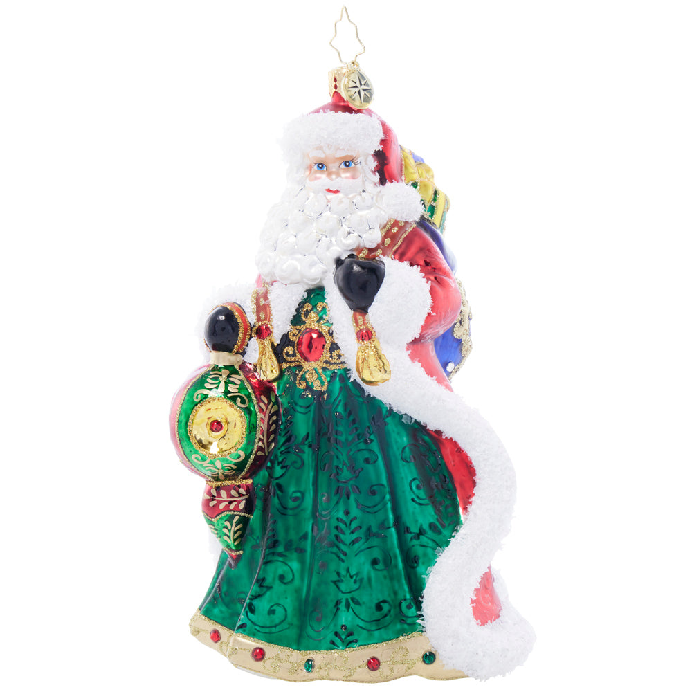 Christopher Radko Santa's Sparkling Keepsake