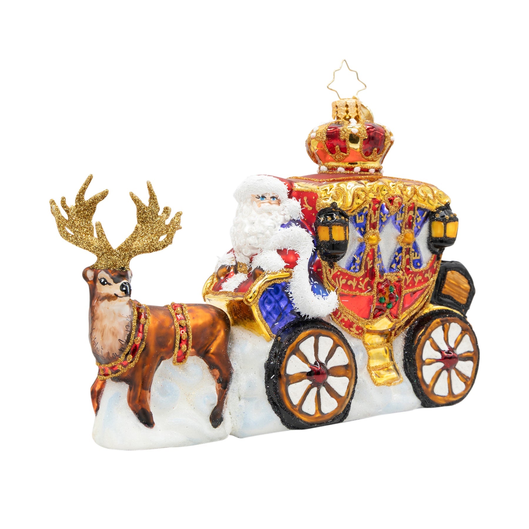 Christopher Radko Yuletide Carriage Ride, Limited Edition