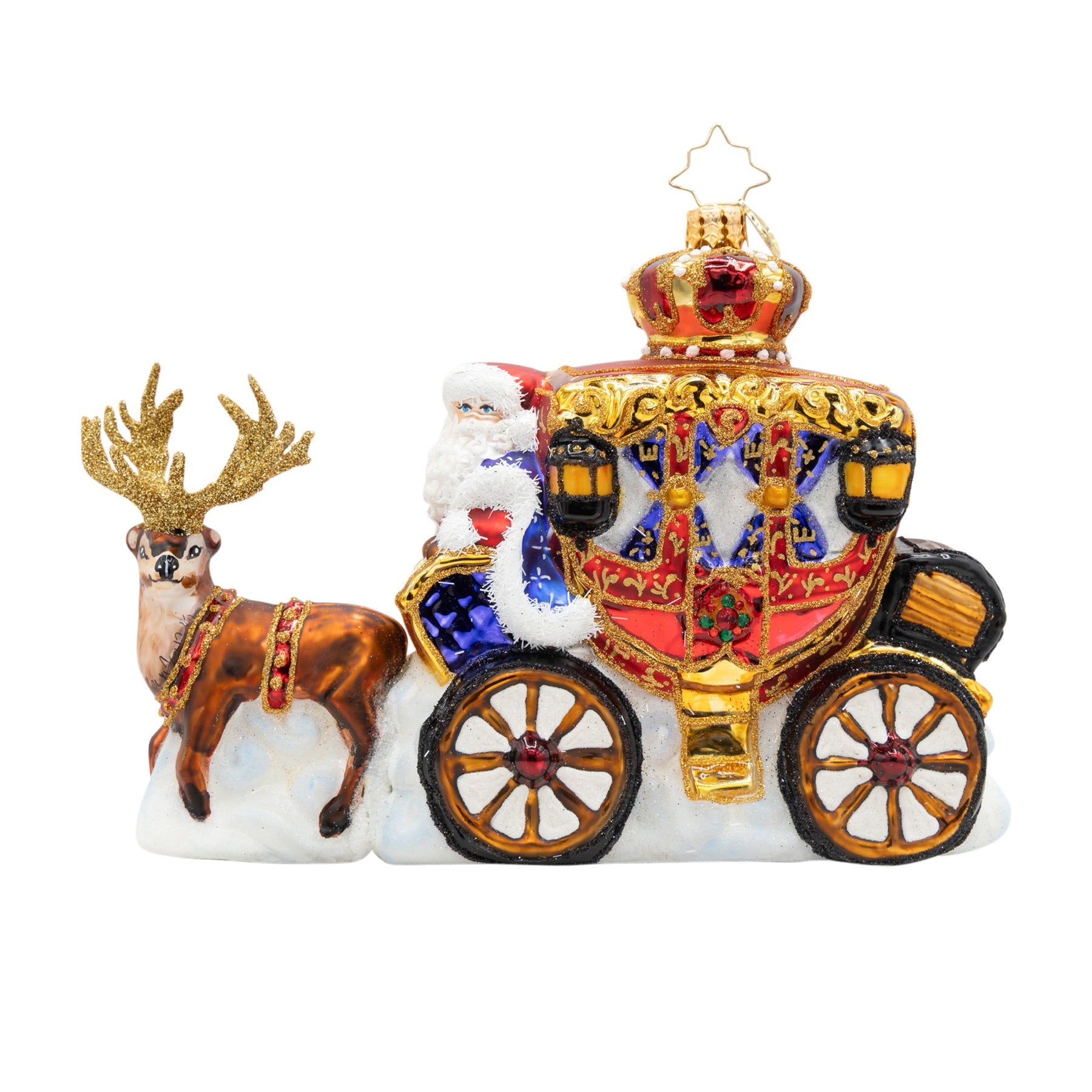 Christopher Radko Yuletide Carriage Ride, Limited Edition