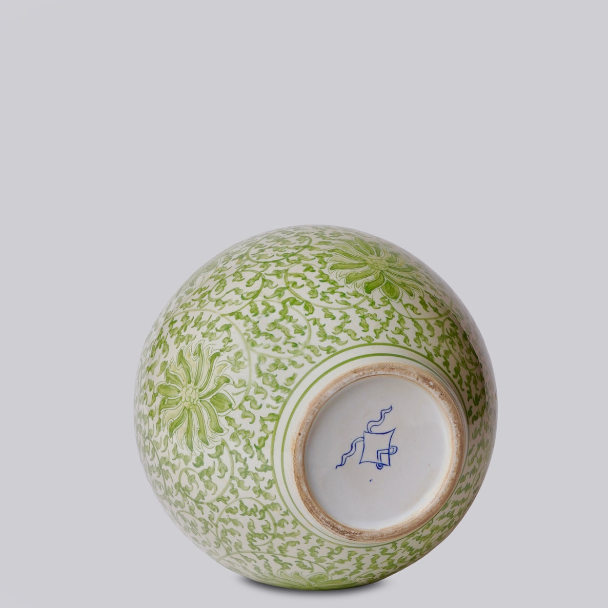 Dara Scrolling Lotus Vase