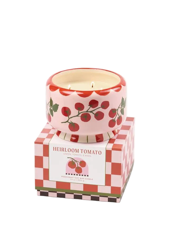 Large Tomato Vine Candle, 24oz