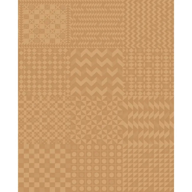 Fornasetti Geometrico Wallpaper, Gold on Gold