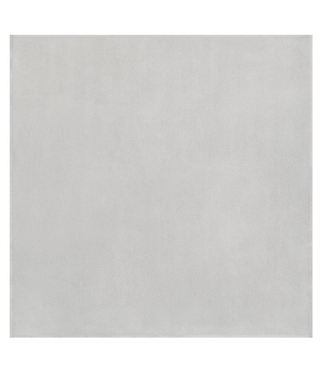 Harborview Herringbone Light Grey Blanket, Original