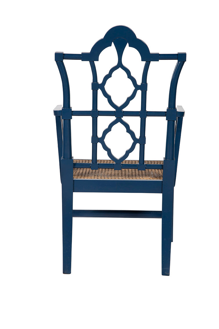 Milano Arm Chair, Blue
