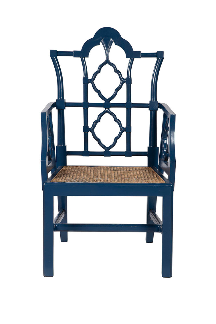 Milano Arm Chair, Blue