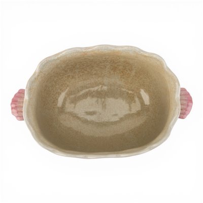 Arabella Pink Oval Footed Planter