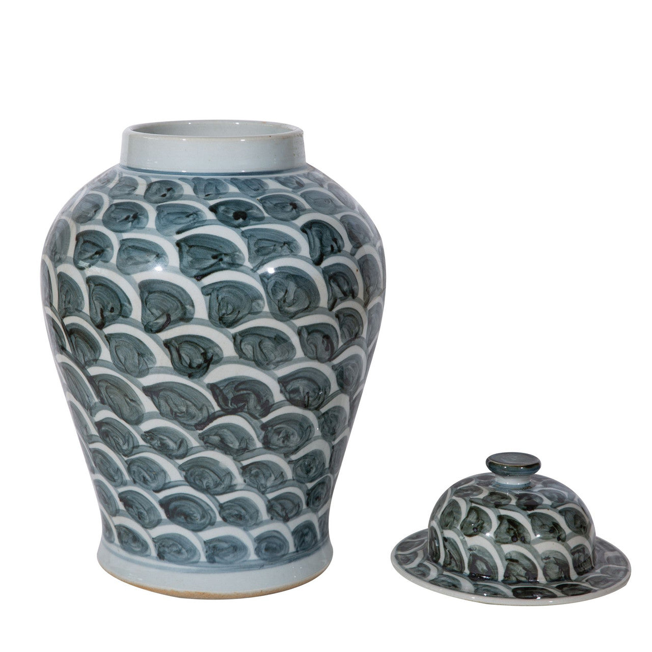 Jefferson Fish Scale Temple Jar