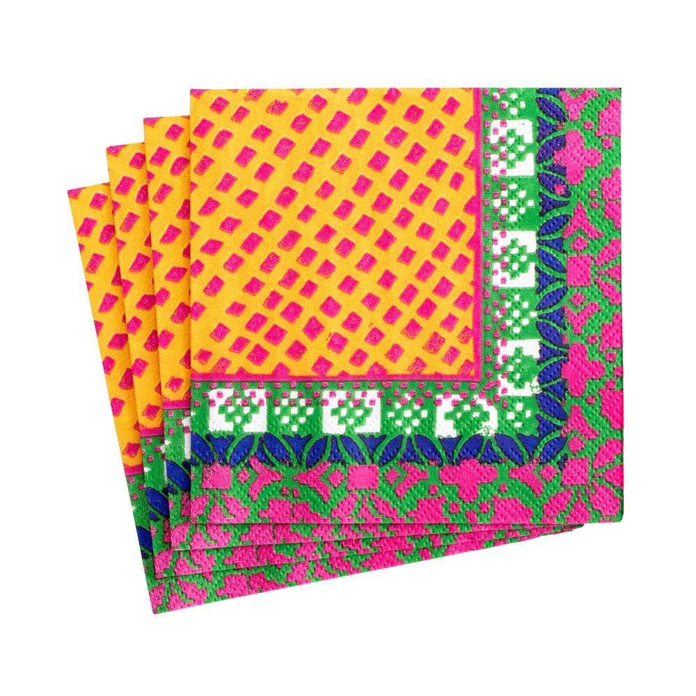 Caspari Frida Paper Cocktail Napkins