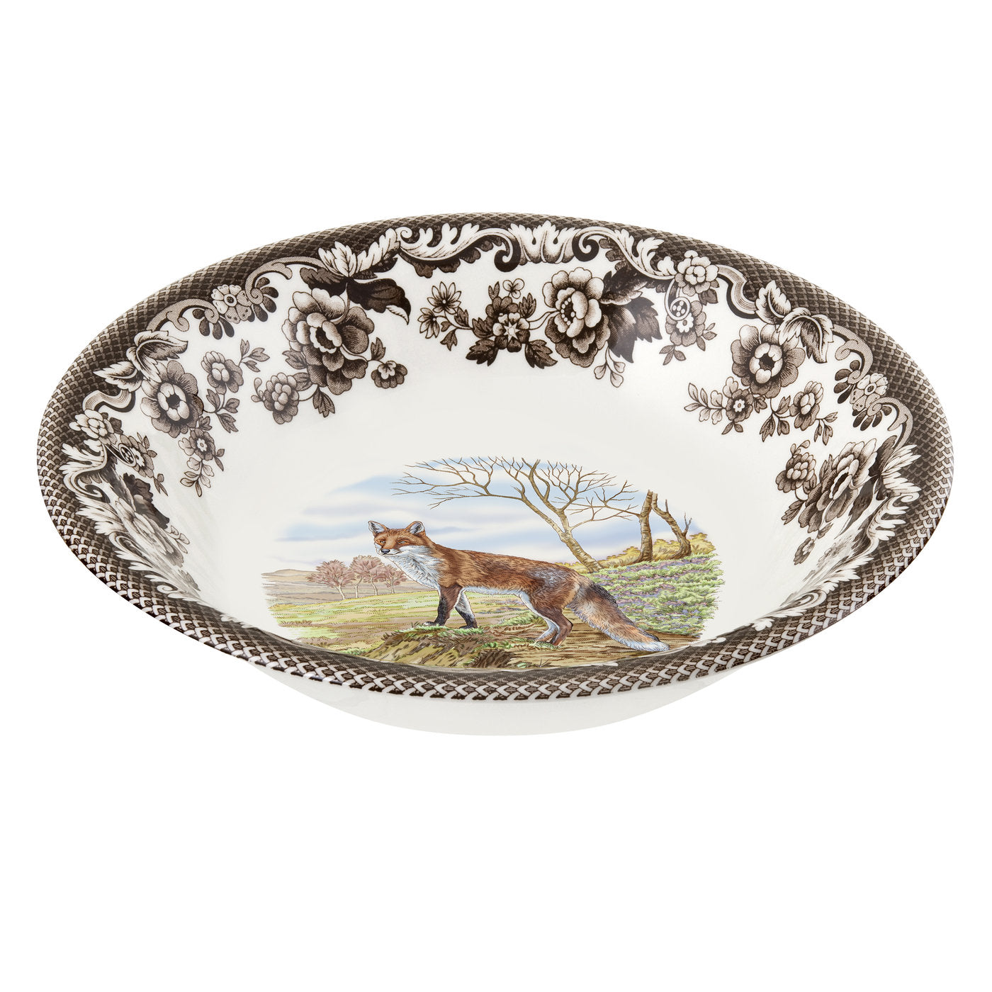 Spode Woodland Ascot Cereal Bowl, Red Fox