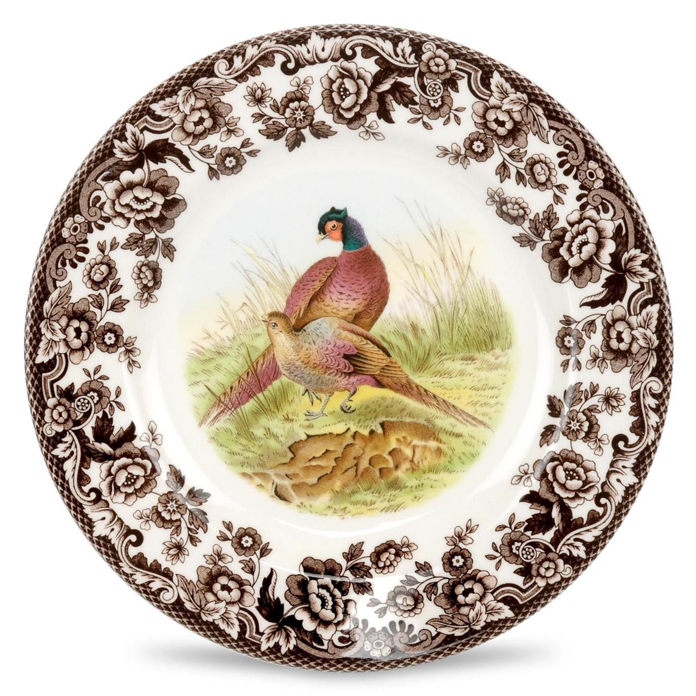 Spode Salad Plate, Pheasant