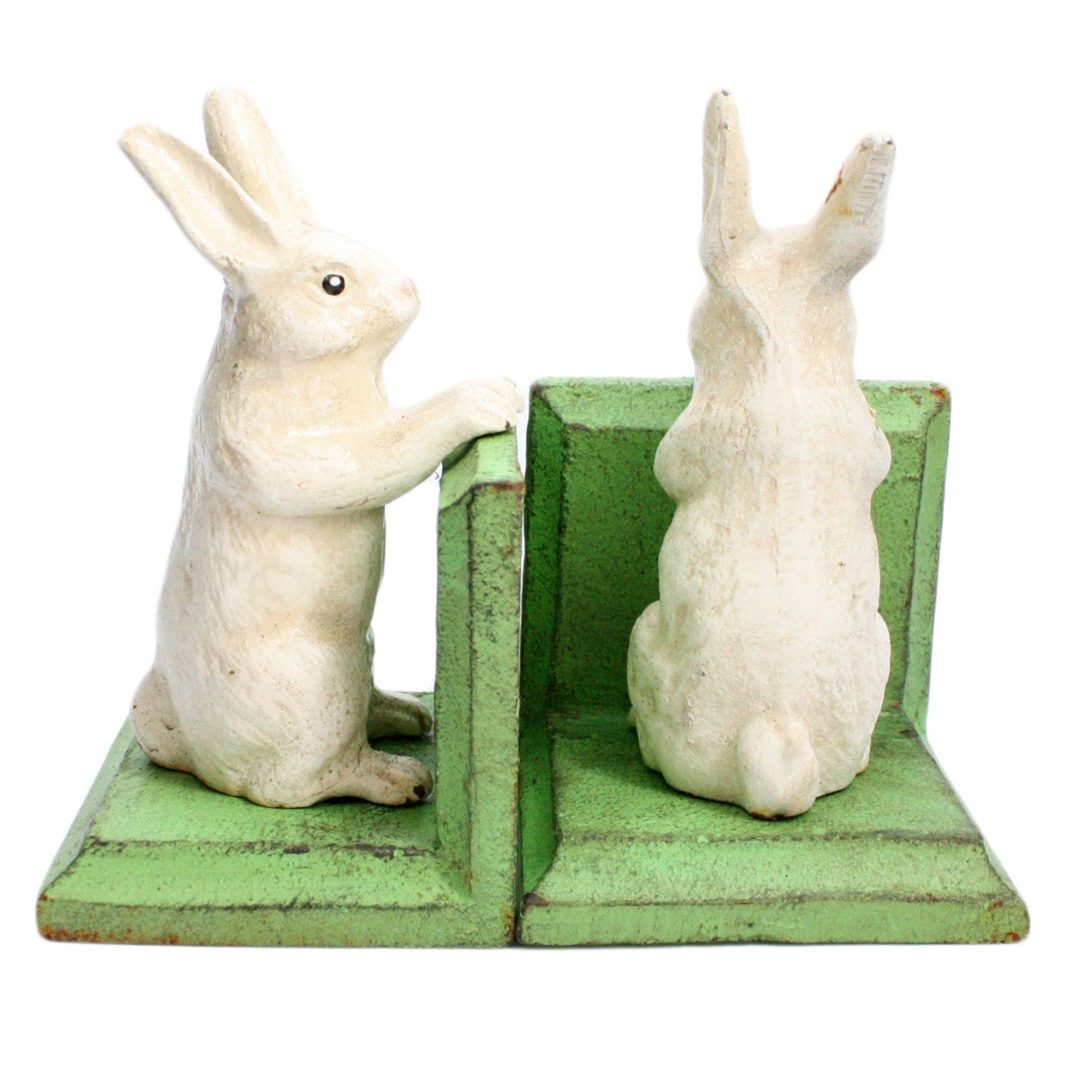 Honey Bunny Iron Bookends