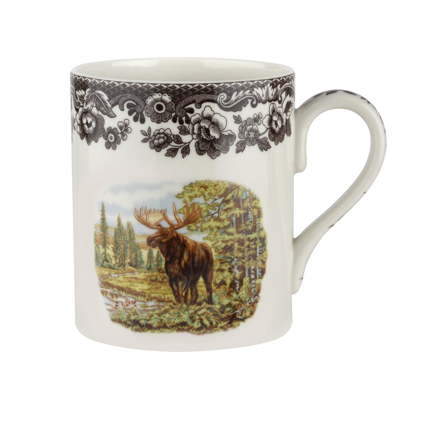Spode Woodland Mug, Majestic Moose