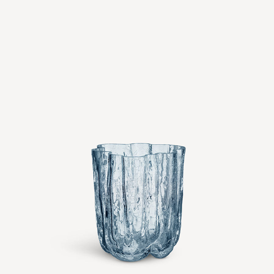 Crackle Vase Circular Small