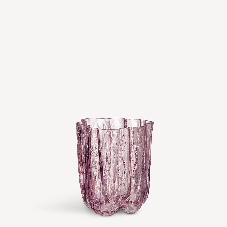 Crackle Vase Pink Small