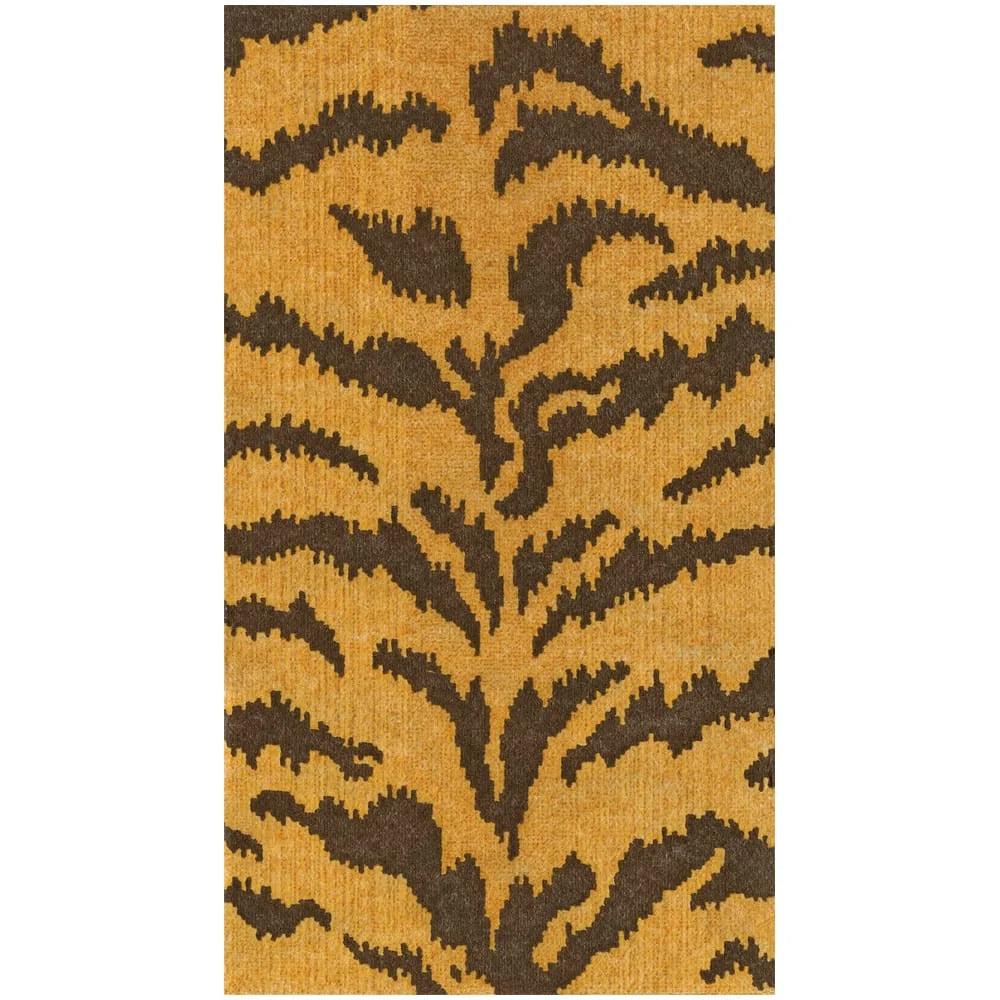 Caspari Tigre Golden Guest Towel Napkins