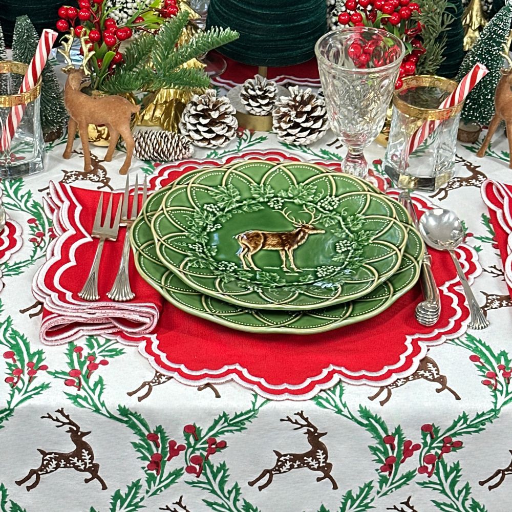 Bettina Napkins, Red, Set of 4