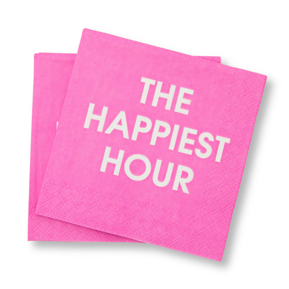The Happiest Hour, Cocktail Napkins