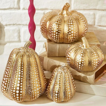 Golden Fall Gourds & Pumpins, Multi Options