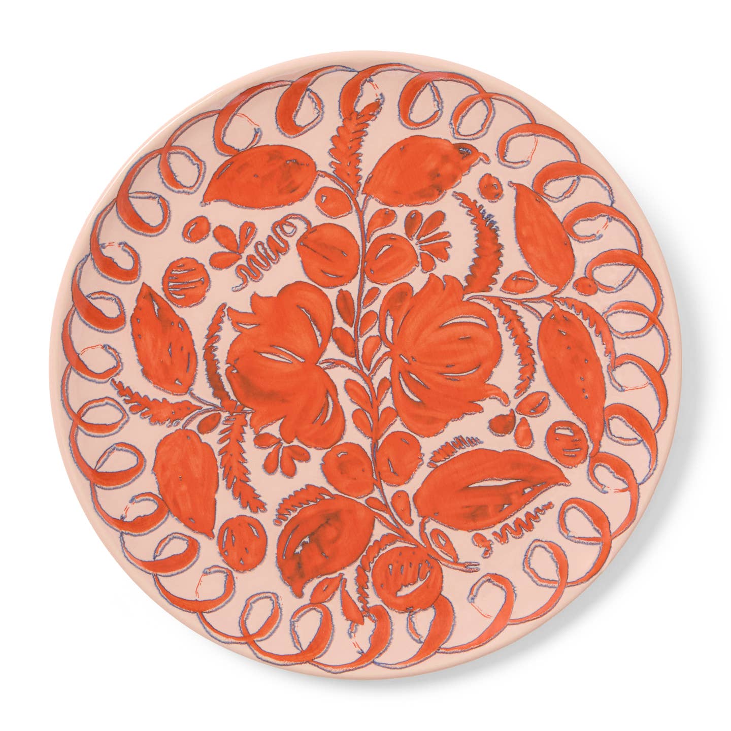 Amalfi Dinner Plate, Pink