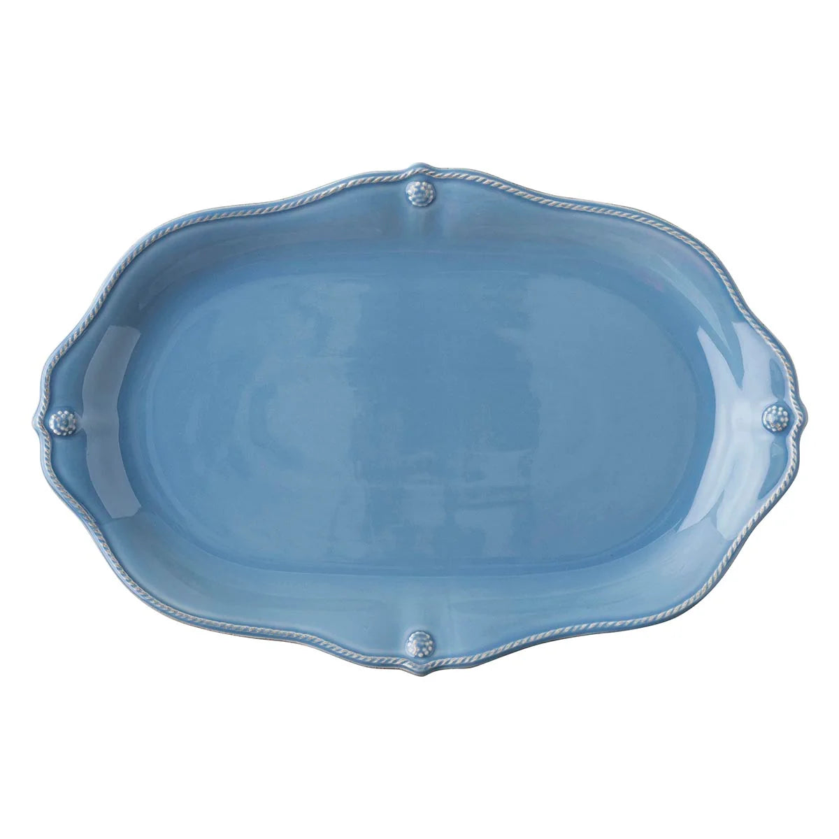 Juliska Berry & Thread 16" Platter, Chambray