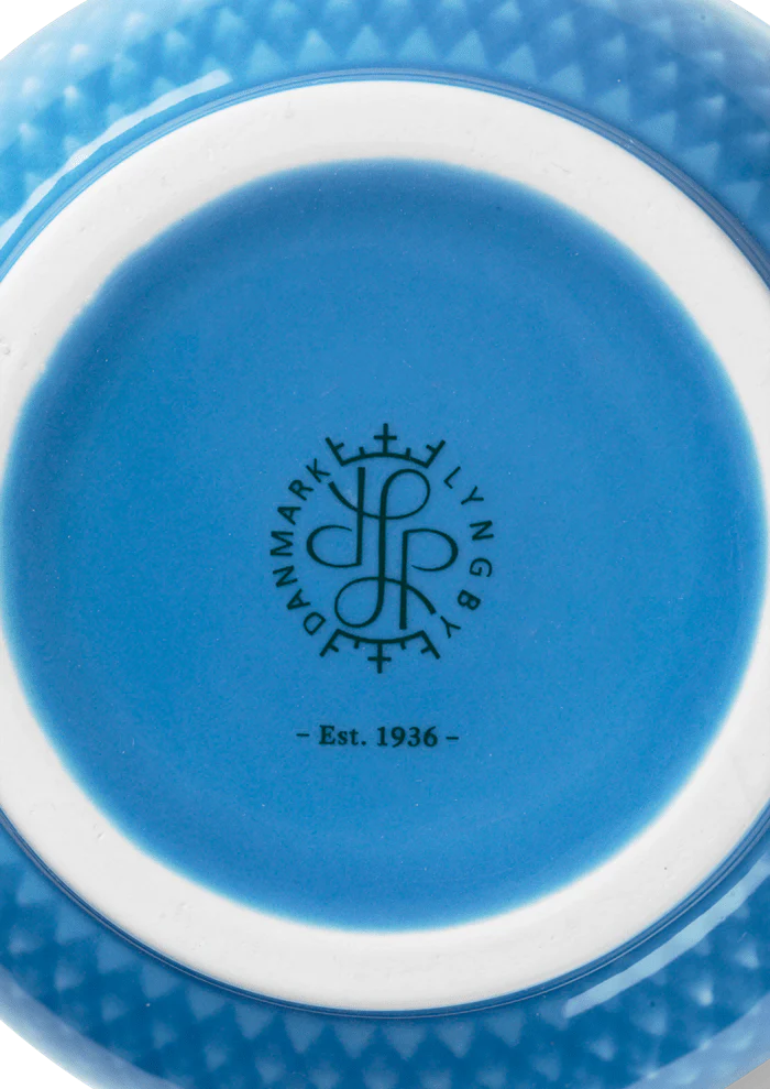 Blue Porcelain Vase, 7.9"