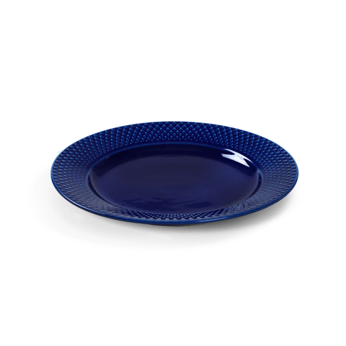 Dark Blue Lunch Plate, 9.1"