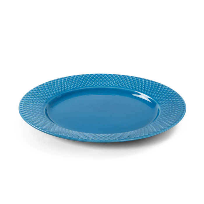 Blue Dinner Plate, 10.6"