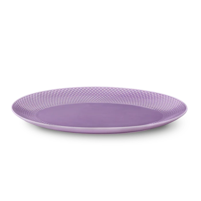 Oval Purple Serving Dish, 13.8"