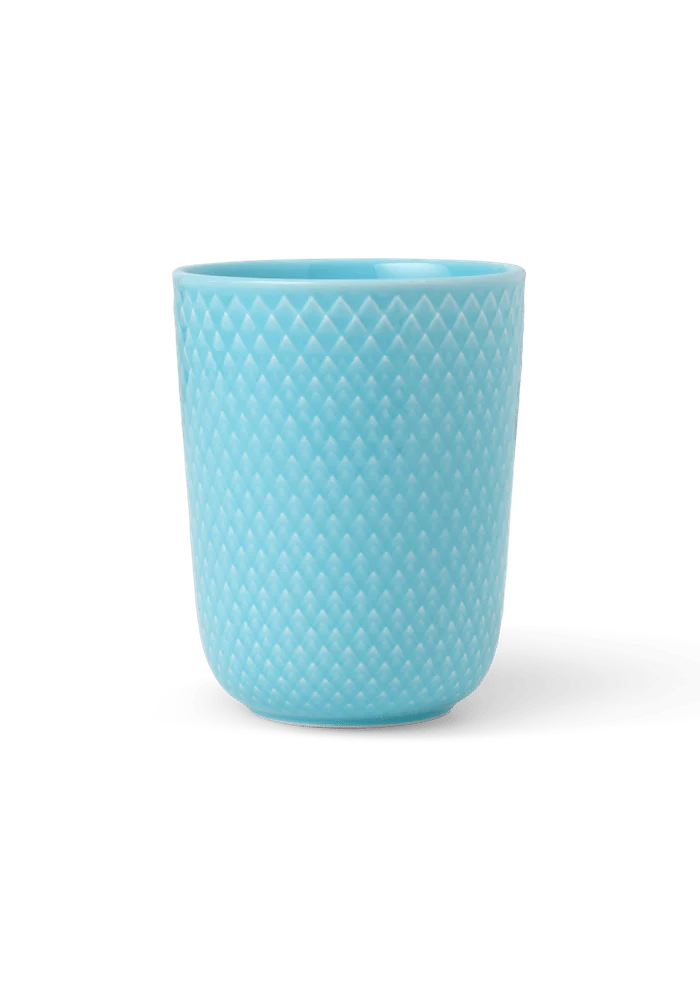 Turquoise Porcelain Mug, 11.2 oz