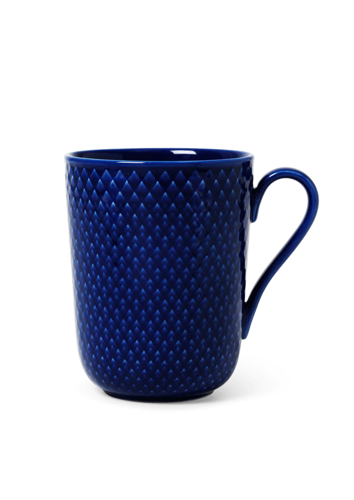 Dark Blue Mug with Handle
