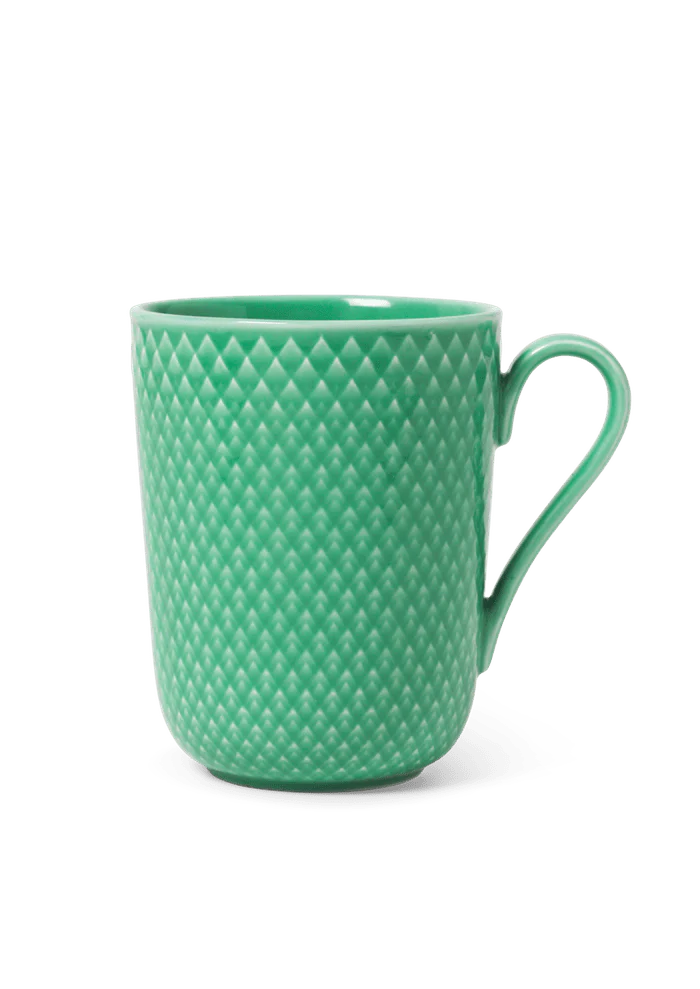 Green Mug with Handle