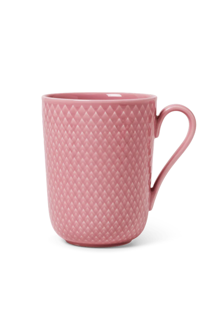Rose Mug with Handle