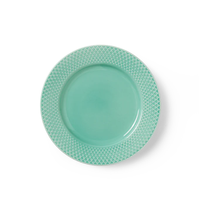 Aqua Lunch Plate, 8.3"