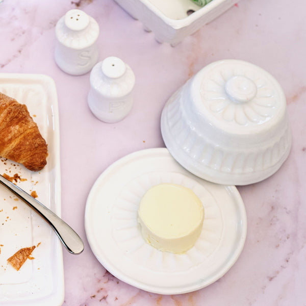 Vietri Pietri Butter Dish