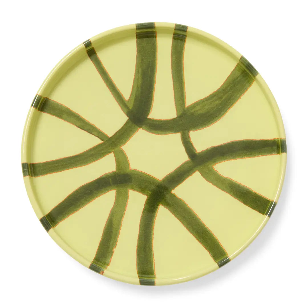 Amalfi Small Plate, Lime