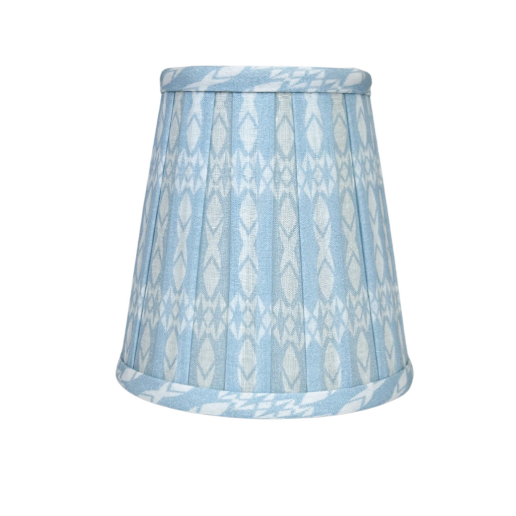 Tayla Chandelier Shade, Blue/White